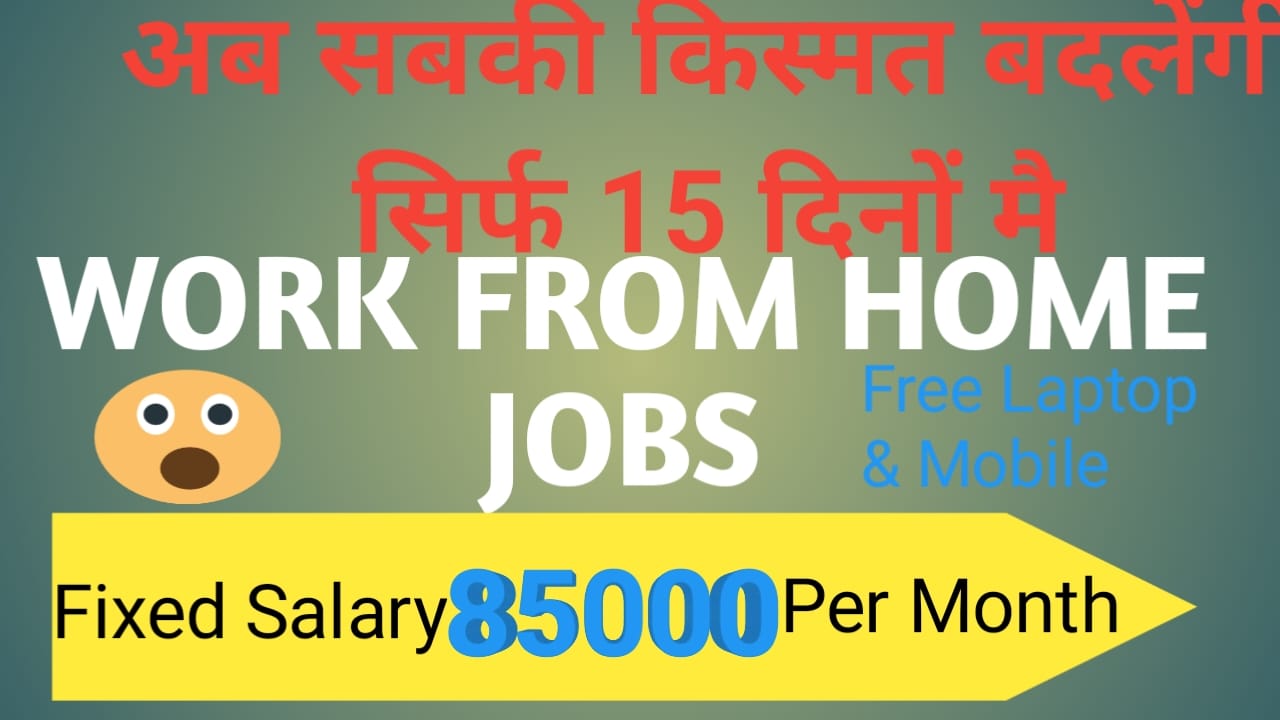 work from home job