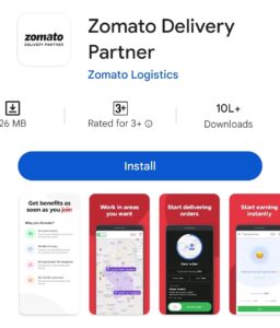 online earning zomato app