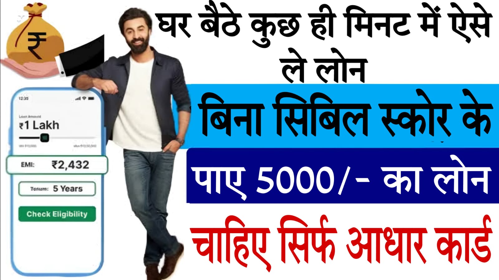 5000 loan on pan card​
