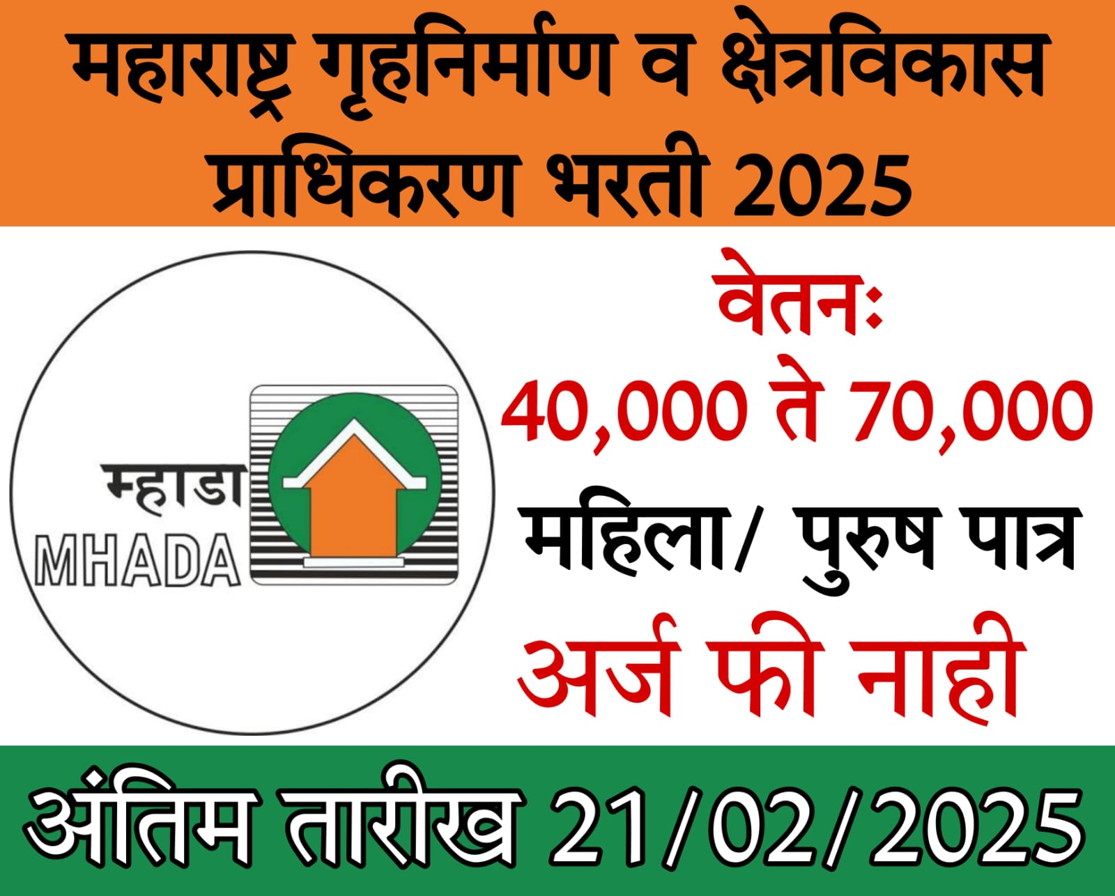 MHADA Recruitment