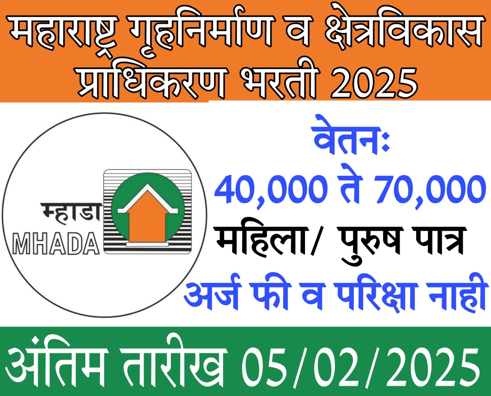 Mhada Recruitment