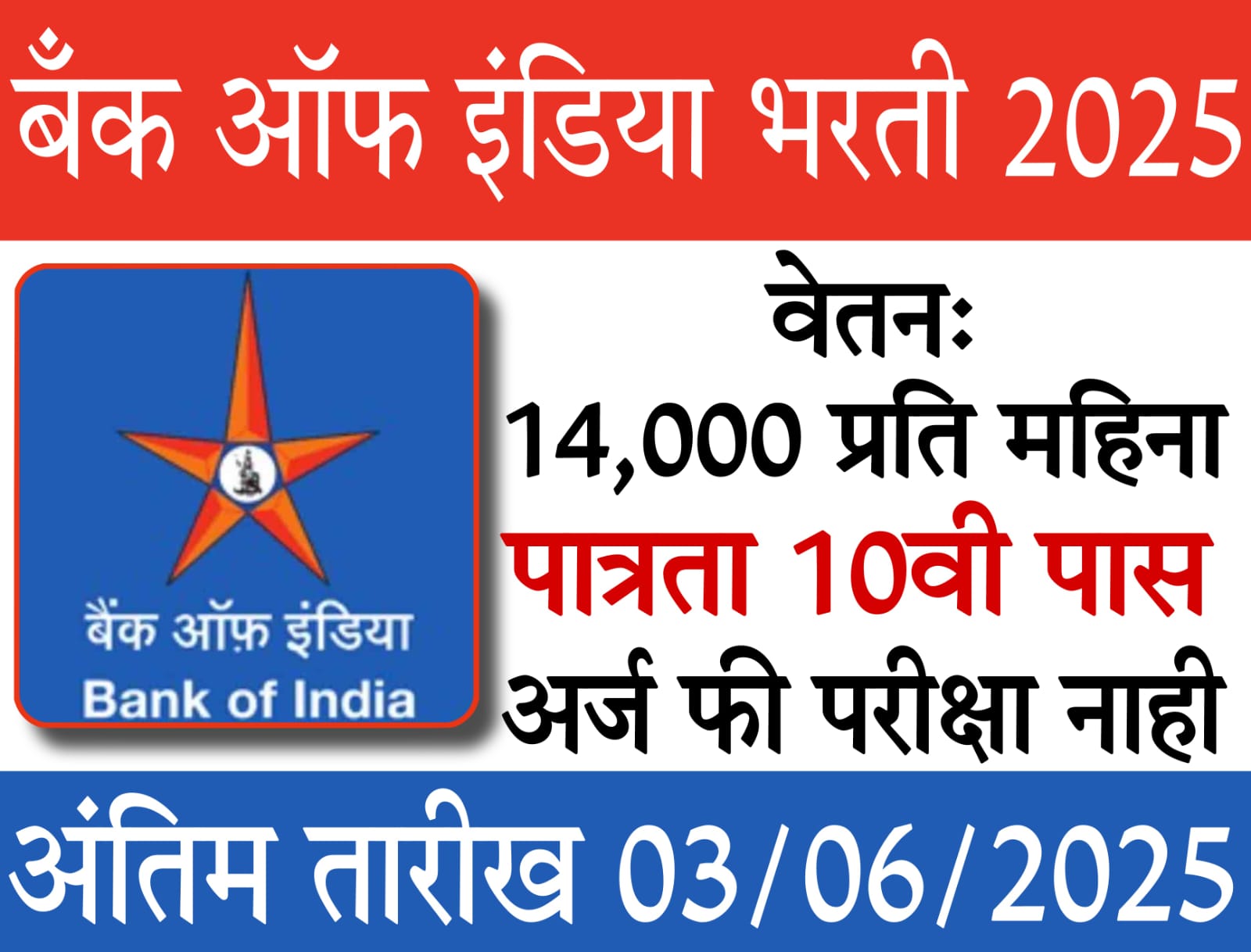 Bank Of India Recruitment