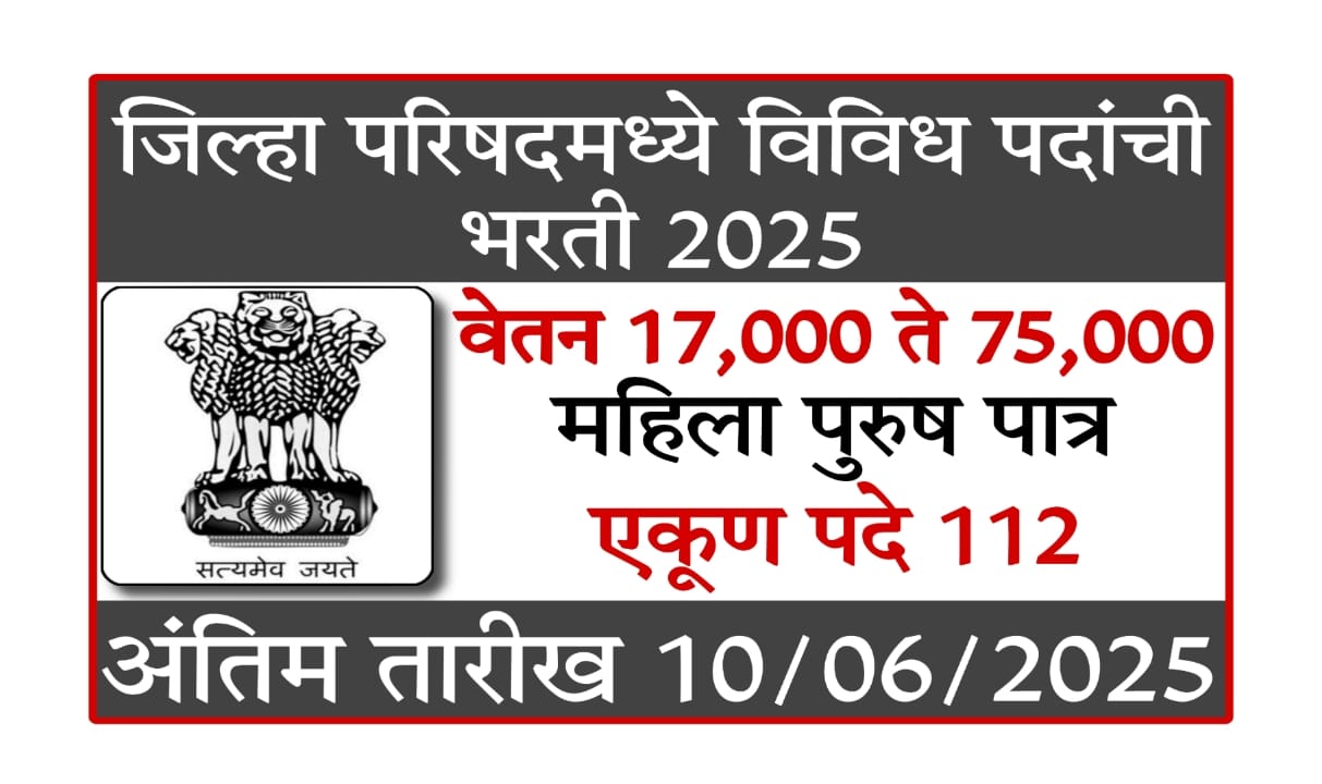 Jilha Parishad Bharti 2025