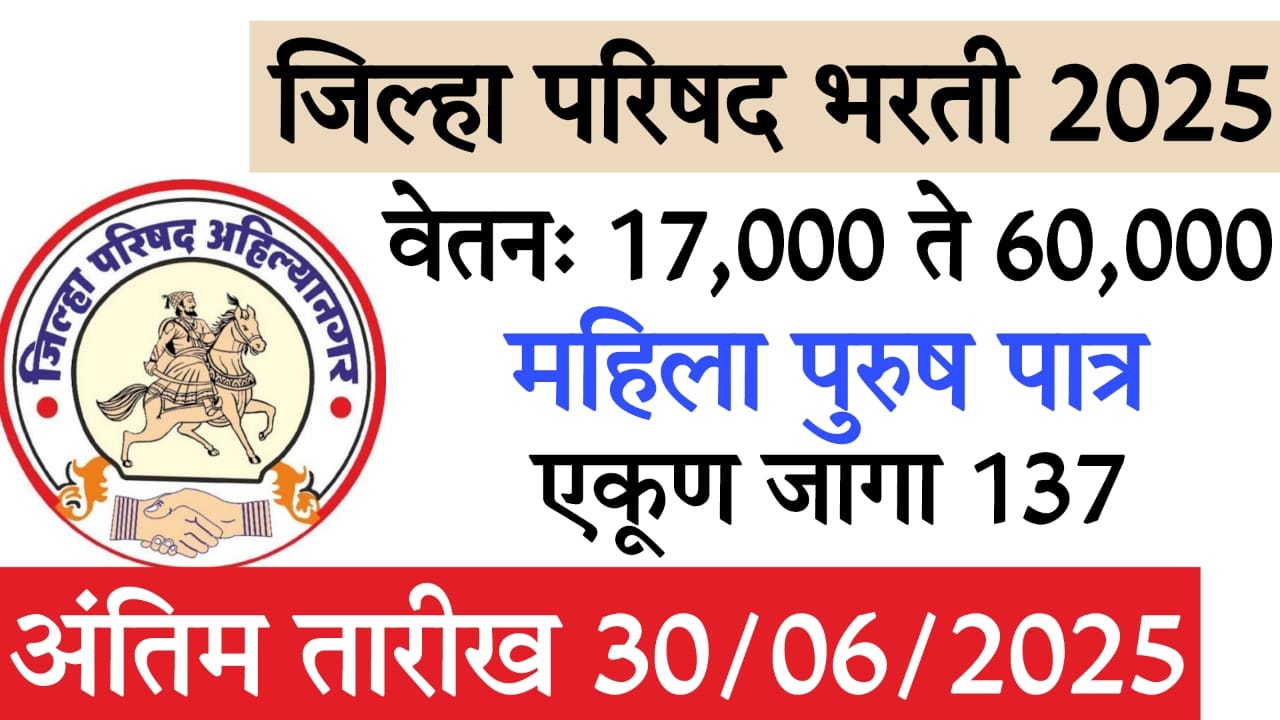 Jilha Prishad Bharti 2025