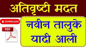 Maharashtra flood relief package 2025