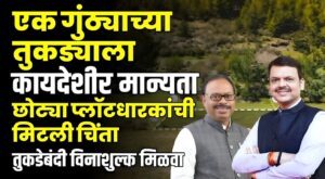 one guntha plot legal in Maharashtra